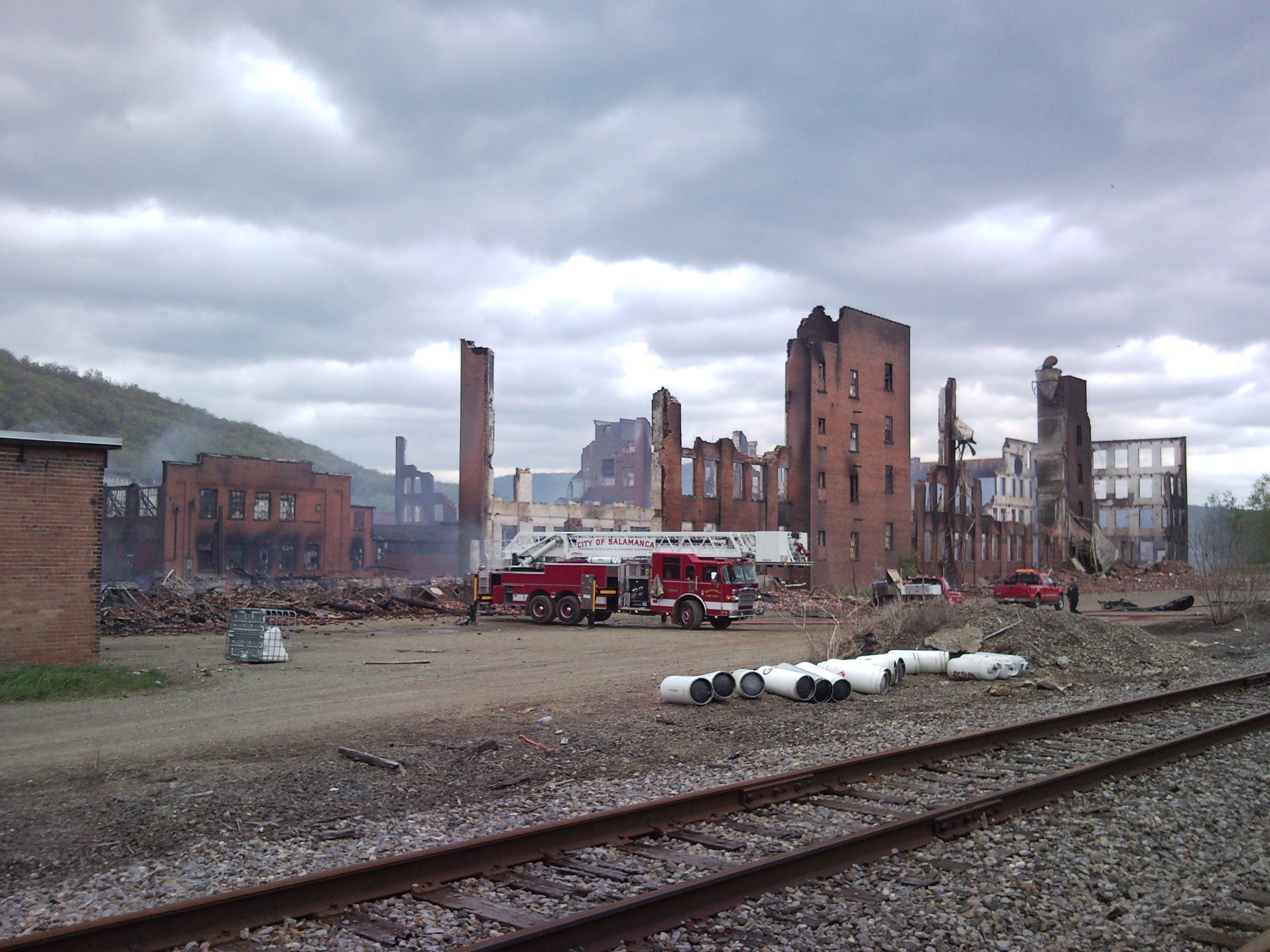 SNC00206 Salamanca NY fire Philadelphia / Fancher Furniture and